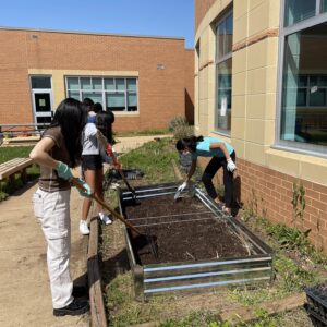 Rachel Carson Middle School Garden Beds